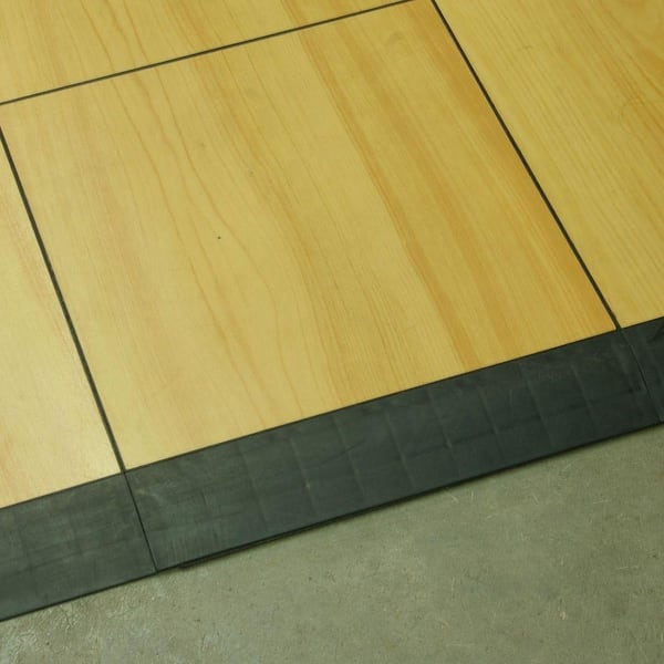 Greatmats TechFloor Solid Tile with Raised Squares Carton of 10