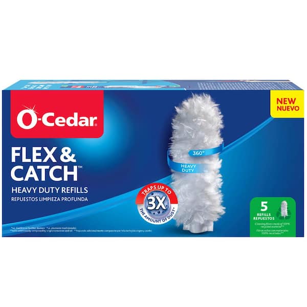 O-Cedar Flex & Catch Heavy Duty Dusting Refills (5 Count)