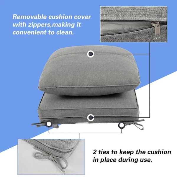 How to clean removable chair cushions best sale