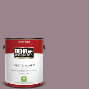 1 gal. Home Decorators Collection #HDC-CL-05 Orchard Plum Flat Low Odor Interior Paint & Primer