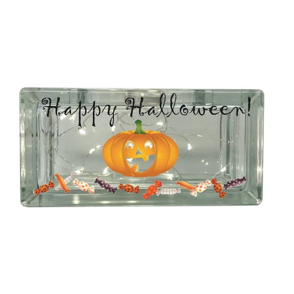 #269 CLEAR Stained Glass Halloween 12x12 Pattern Vinyl