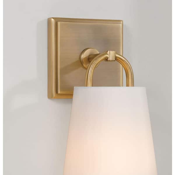 Capital Lighting Fixture Company Brody 6 in. 1-Light Aged Brass