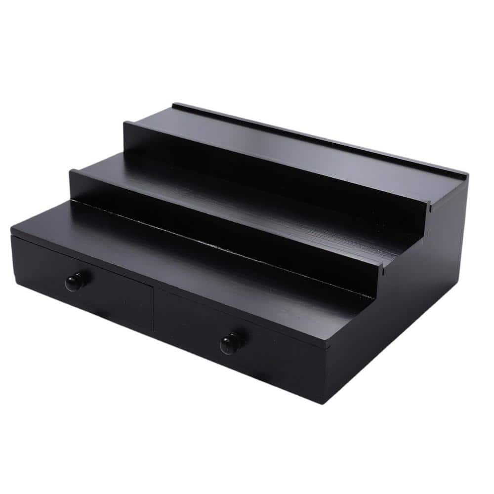 Afoxsos Cologne Organizer with Drawer and Hidden Compartment in