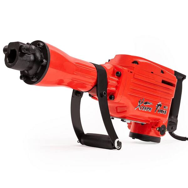 XtremepowerUS 2200-Watt Heavy-Duty Demolition Jack Hammer Concrete Breaker with 3 in. x 12 in. Scaling Chisel Bit and Tool Kit