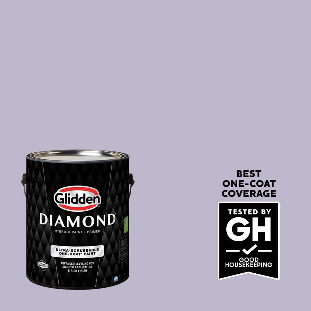 1 gal. Wild Lilac PPG1175-4 Semi-Gloss Interior Paint with Primer price history on PriceWatchPro
