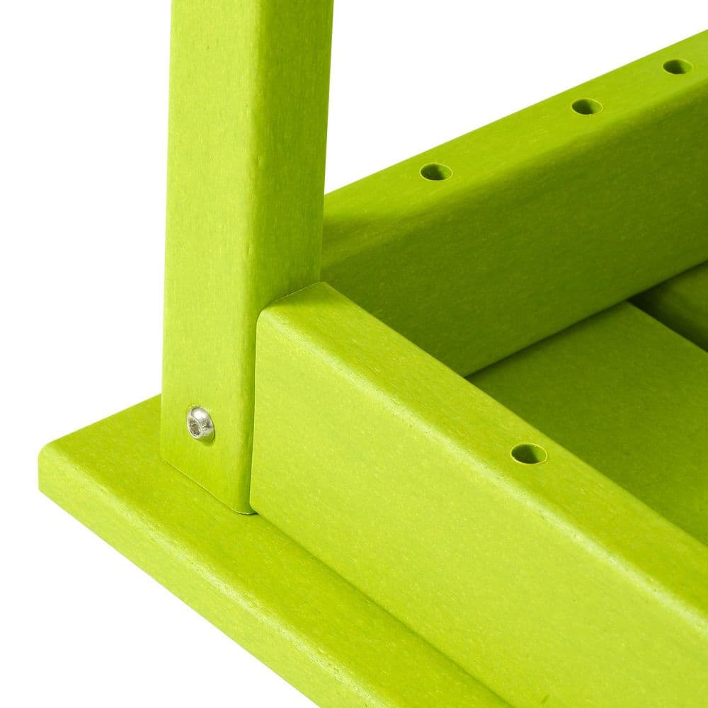 Lime Green Poly Adirondack Outdoor Coffee Table