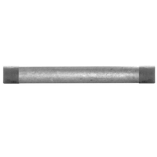 STZ 1-1/2 in. x 3 ft. Galvanized Steel Schedule 40 Cut Pipe