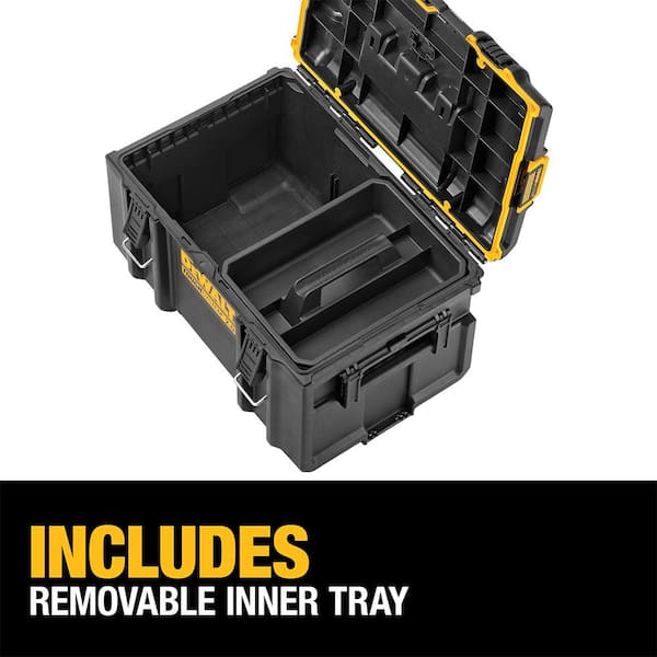 DEWALT TOUGHSYSTEM 2.0 22 in. Large Tool Box and TOUGHSYSTEM 2.0 24 in.  Mobile Tool Box DWST08300W08450 - The Home Depot