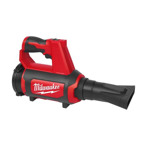 Milwaukee - M12 12V Lithium-Ion Cordless Compact Spot Blower with M12 Compact 2.0 Ah Battery (2-Pack) Starter Kit and Charger