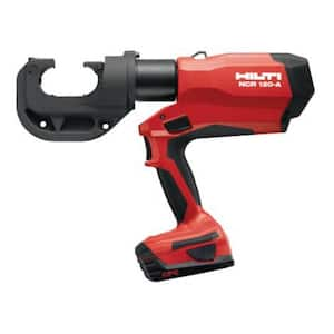 NCR 120-A 22-Volt Li-Ion Cordless Pistol Grip 12-Ton Cable Crimper with 350 Degree Head Rotation (Tool-Only)