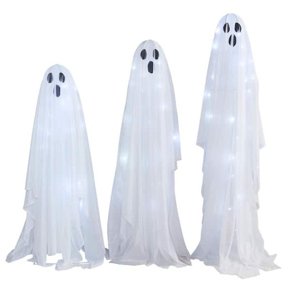 Ghosts go away✨☆ Home Accents Holiday 3-Piece LED Draped Ghosts Y5 26GM58204 - The