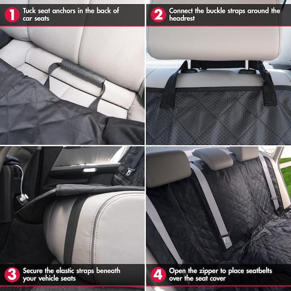 Car Rear Back Row Car Seat Cover Protector Mat Auto Chair Cushion  Accessories