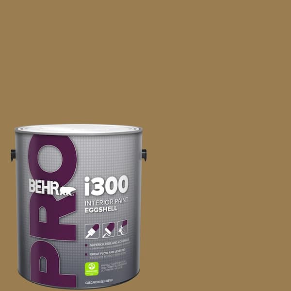 BEHR PRO 1 gal. #320F-6 Wool Tweed Eggshell Interior Paint