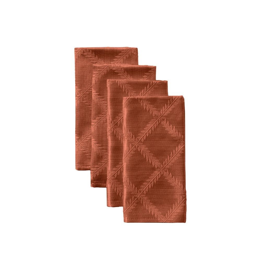 "Laurel Leaf Napkins, Set of 4, Rust - 19""W x 19""L" price history on PriceWatchPro