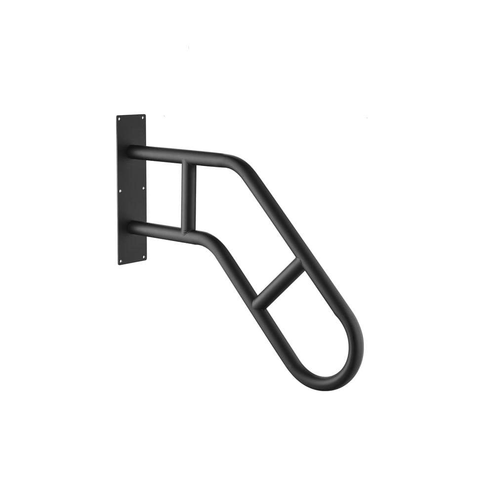 1-Pack Outdoor Wall Mount Safety Hand Rails for Elderly, Porch Railing and 