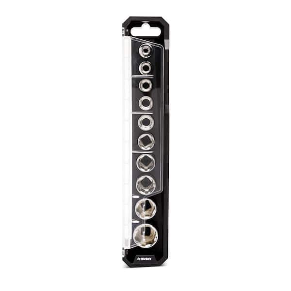 BITE 3/8 in. Drive Standard SAE Socket Set (10-Piece)