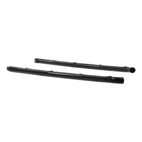 Aries 3-Inch Round Black Steel Nerf Bars, No-Drill, Select Chevrolet Equinox, GMC Terrain
