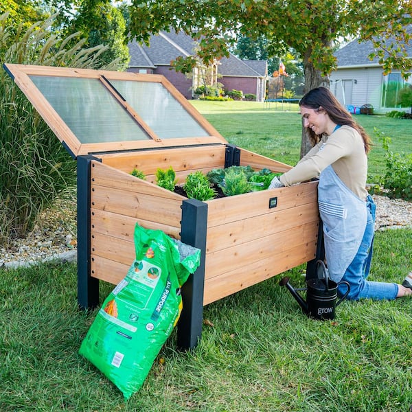 Aggie Cold Frame Box Backyard Discovery
