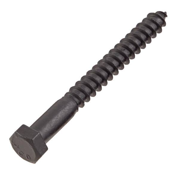 thumbnail interactive-video image 1 of 3/8 X 2-1/2” Zinc Hex Head Lag Bolt Screws – A307 Steel (Choose Quantity) 1 of 5