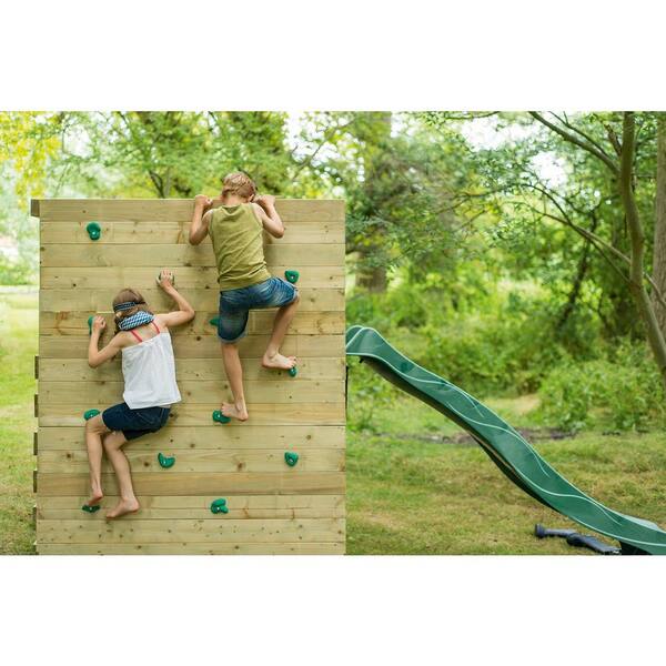 Plum Wooden Climbing Cube