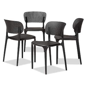 Rae Black Dining Chair (Set of 4)