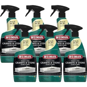 24 oz. Granite and Stone Disinfectant Countertop Cleaner and Polish Spray (6-Pack)