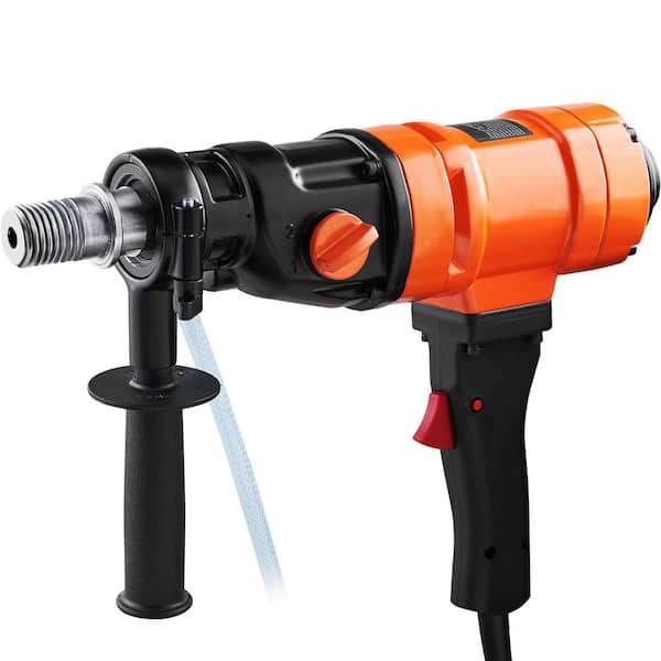 Diamond Core Drilling Machine, 1-1/4 in. Bubble Levels, 3-4in. Drilling Diameter, 4in. Handheld Core Drill Rig
