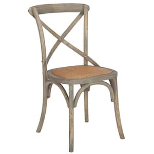 Cafton Weathered Oak Crossback Chair