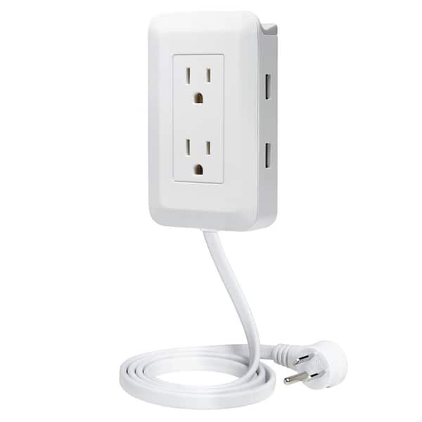 PRESTO PLUG 2-Outlets, 2- USB Ports Outlet Extender