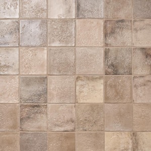 Terrano Taupe 5.11 in. x 5.11 in. Textured Matte Ceramic Wall Tile (6.09 Sq. Ft./Case)