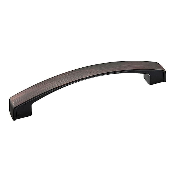 Richelieu Hardware Boisbriand Collection 5 1/16 in. (128 mm) Brushed Oil-Rubbed Bronze Transitional Cabinet Arch Pull