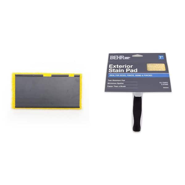 7 in. Exterior Stain Pad Applicator and 7 in. Refill Combo