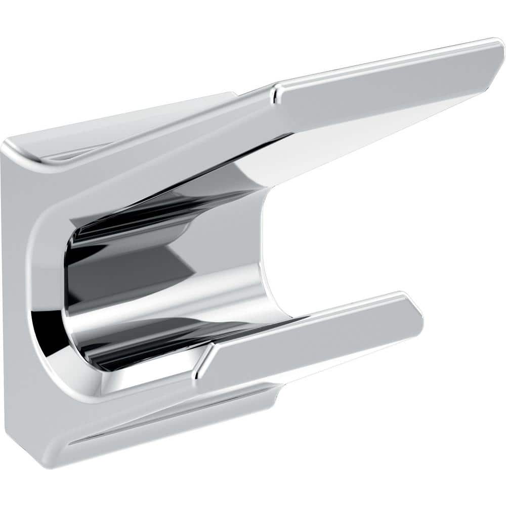 Delta Pivotal 2-Hook Polished Chrome Towel Hook Delta Pivotal 2-Hook Polished Chrome Towel Hook