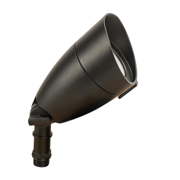 Line-Voltage 2.5-Watt Black Integrated LED Outdoor Stair Light Line-Voltage 2.5-Watt Black Integrated LED Outdoor Stair Light