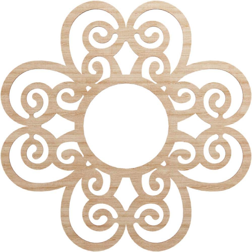 0.375 in. x 28 in. x 28 in. Wood (Alder) Medallion Moulding price history on PriceWatchPro