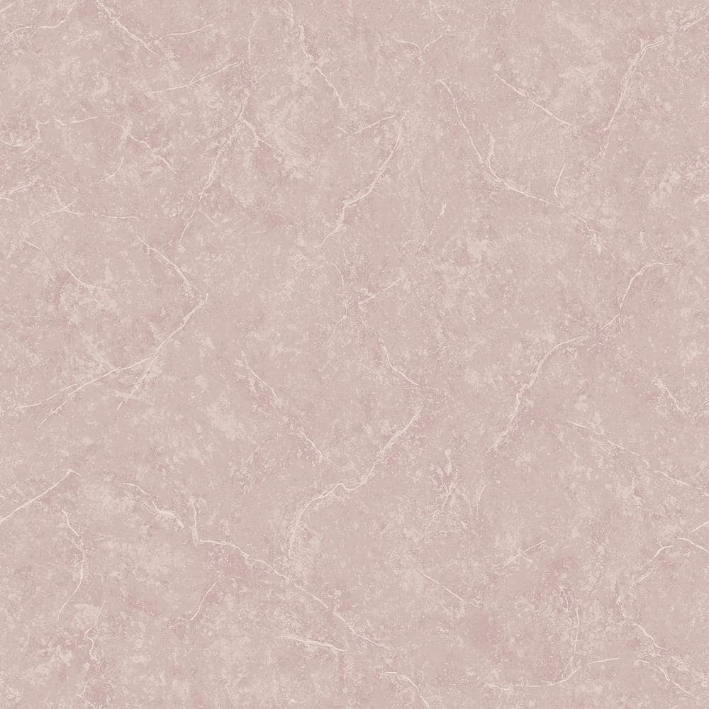 Nordic Elements Pink Marble Texture Effect Matte Finish Non-pasted Non-wove