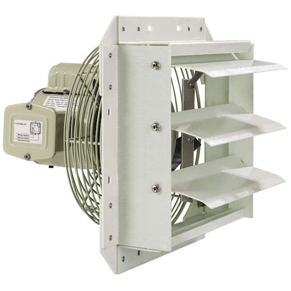 ILG8SF10S-CR 10 in. Corrosion Resistance Shutter Exhaust Fan, Single Speed