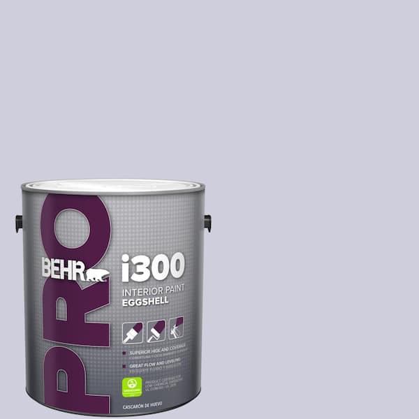 1 gal. #640C-2 Lavender Sparkle Eggshell Interior Paint