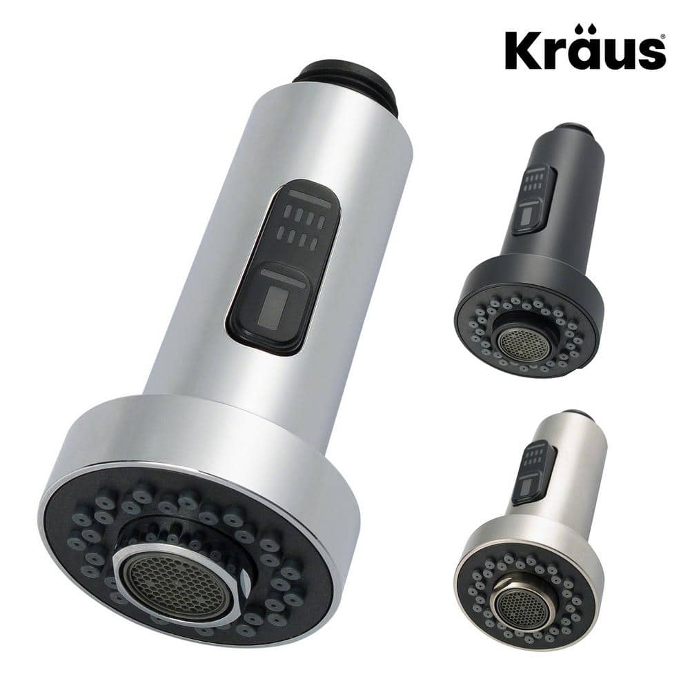 Chrome Dual Function Stainless Steel Kitchen Faucet Sprayer