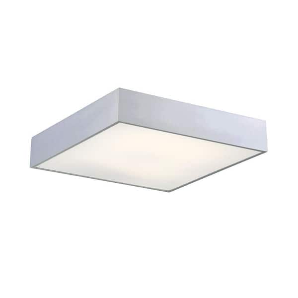 Eurofase Mac Collection 1-Light Square Aluminum LED Flush Mount