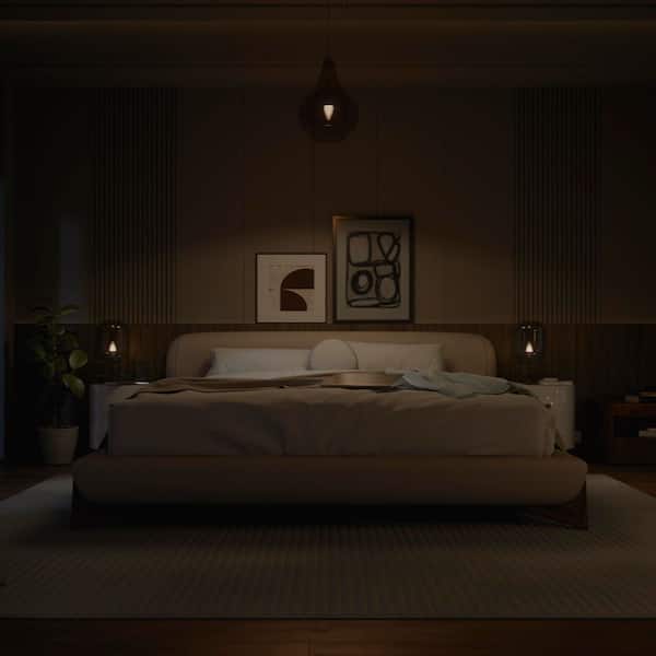 40W Equivalent Smart LED Candle Light Bulb with Bluetooth, Color Changing, and Dimmable