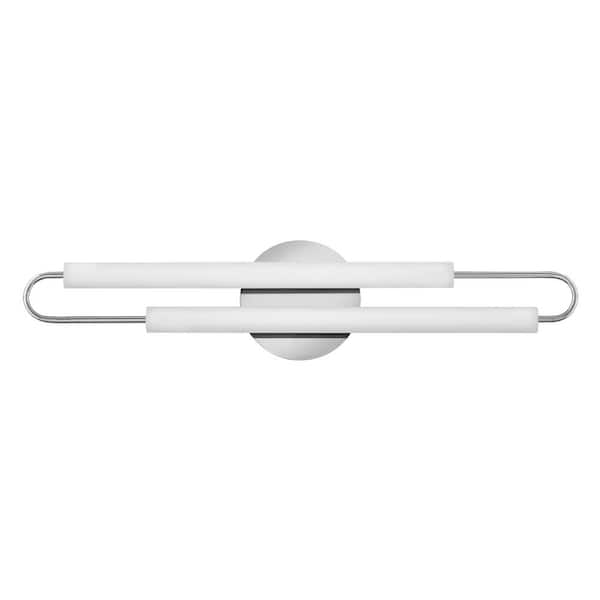 HINKLEY Eos 19.00-Watt Integrated Led Chrome Integrated Led Bath Light