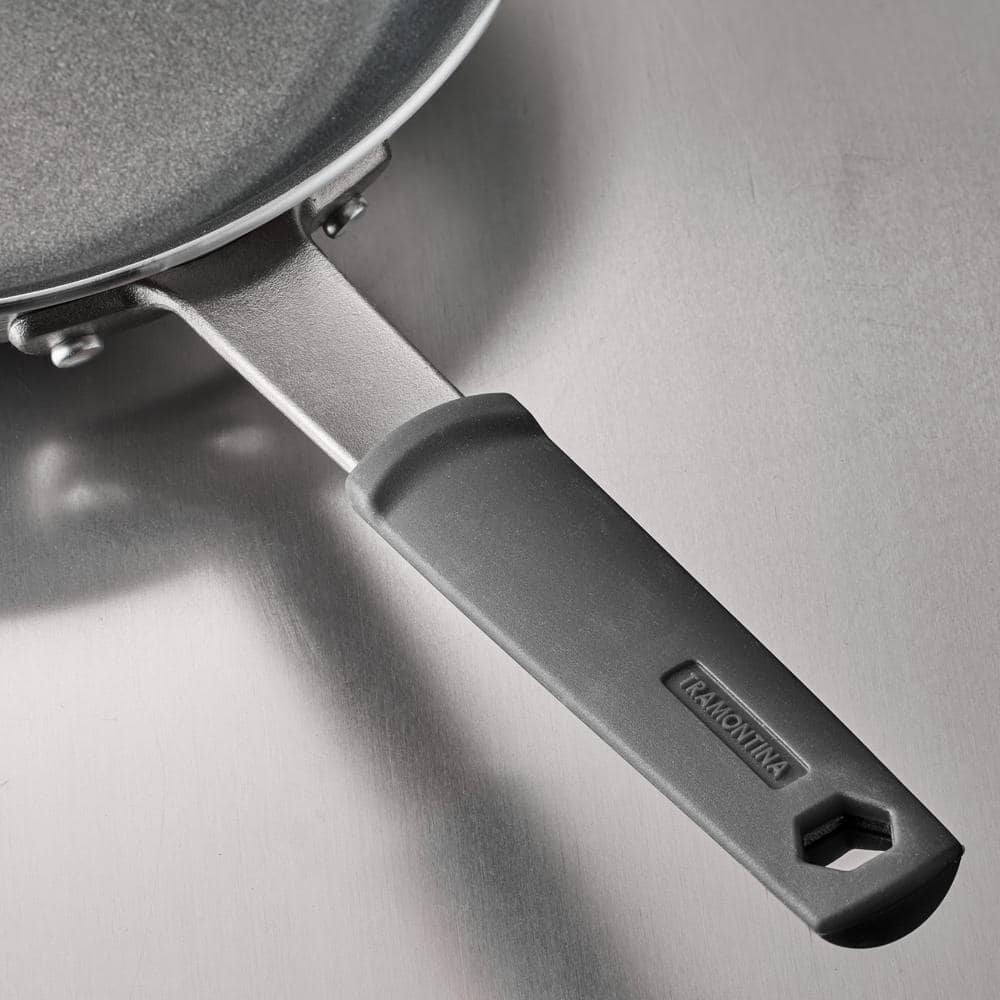 Professional 10" Aluminum Nonstick Fry Pan with Silicone Handle
