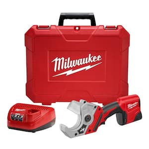 M12 12V Lithium-Ion Cordless PVC Shear Kit with One 1.5 Ah Battery, Charger and Hard Case