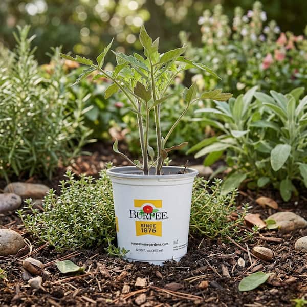 Burpee 3.5 in La Roma IV Tomato Plant (2-Pack) TOMLRARR8-3VB2