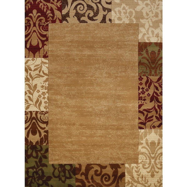United Weavers Studio Valence Beige 5 ft. x 7 ft. Indoor Area Rug