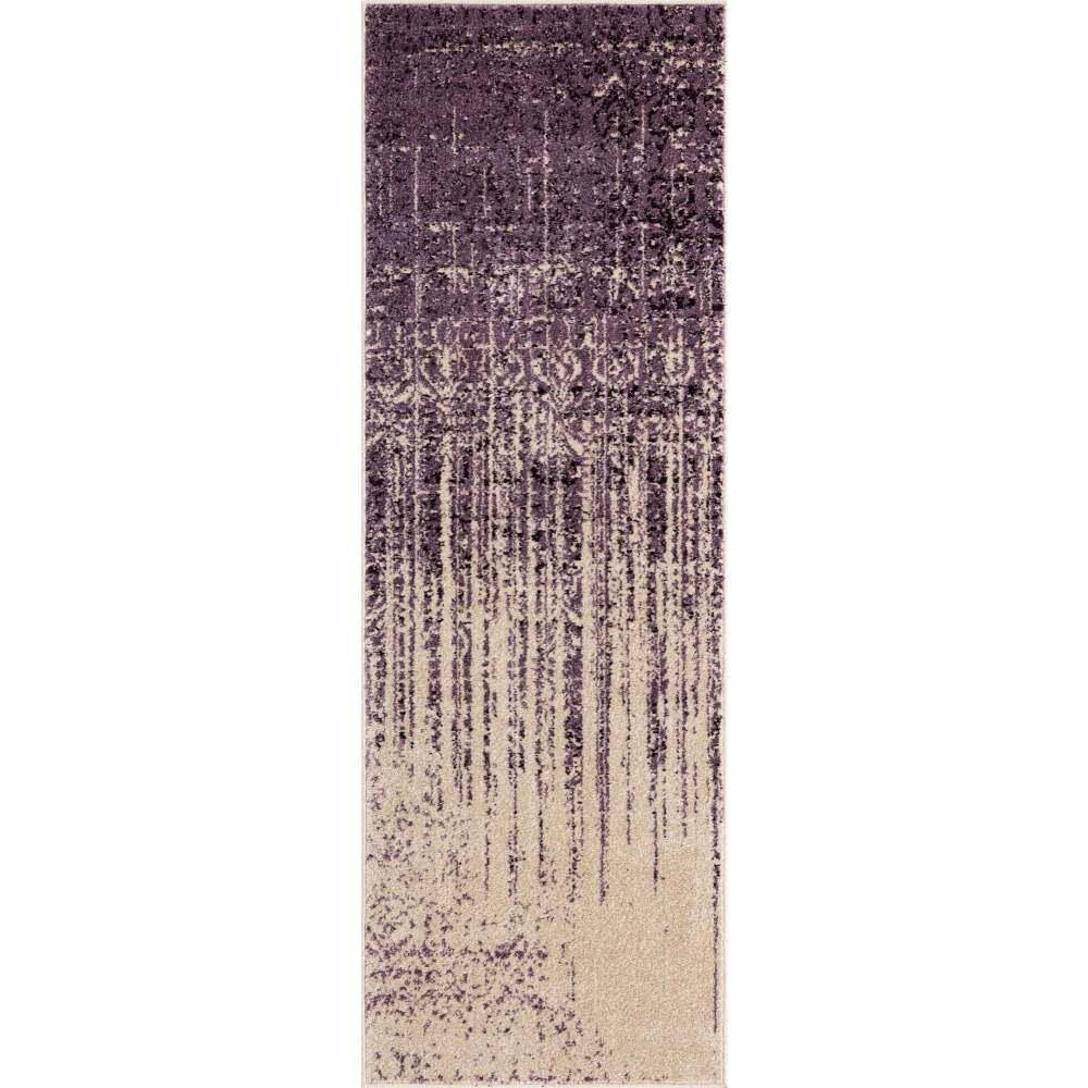 Del Mar Jennifer Purple 2' 2 x 6' 0 Runner Rug price history on PriceWatchPro