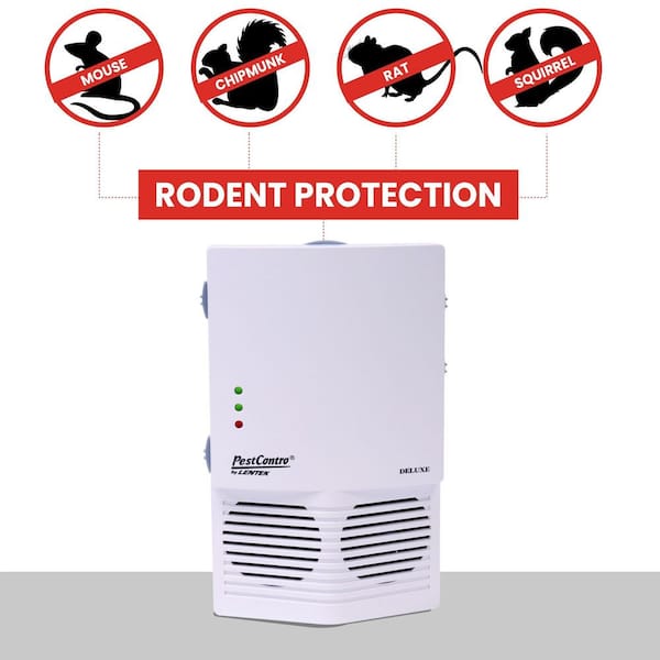 Ultrasonic Indoor Pest Repeller Rodents Model UR02 Works Up To 1076 sq.ft