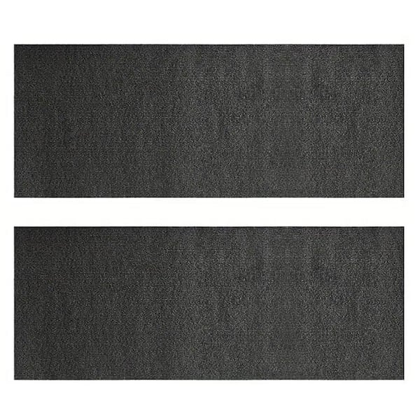Misopily Tailorable Cat Repellent Scratching Mat, DIY Self-Adhesive Cat Sratcher Furniture Protector in Dark Gray (2-Pack)