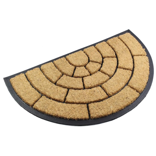 Sol Arc 18 in. x 30 in. Coir Outdoor Door Mat